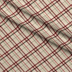 Evergreen Hearth Plaid Pattern 7 Minky Fabric — plush minky folded close-up preview (mv-minky-v1:lying)