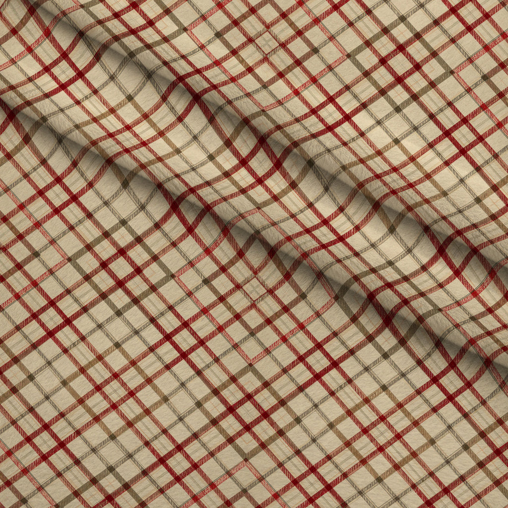 Evergreen Hearthlight Pattern 1 Minky Fabric — plush minky folded close-up preview (mv-minky-v1:lying)