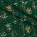 Evergreen Hearthlight Pattern 11 Minky Fabric — plush minky folded close-up preview (mv-minky-v1:lying)