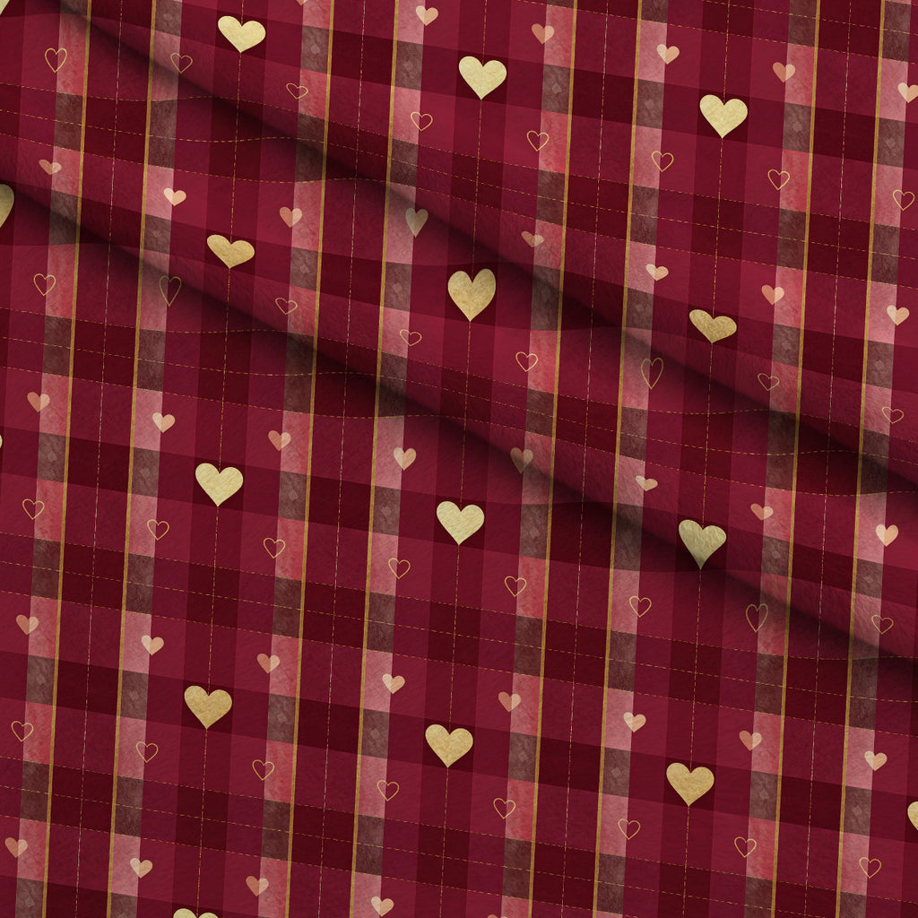 Evergreen Hearthlight Pattern 16 Minky Fabric — plush minky folded close-up preview (mv-minky-v1:lying)