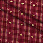 Evergreen Hearthlight Pattern 16 Minky Fabric — plush minky folded close-up preview (mv-minky-v1:lying)