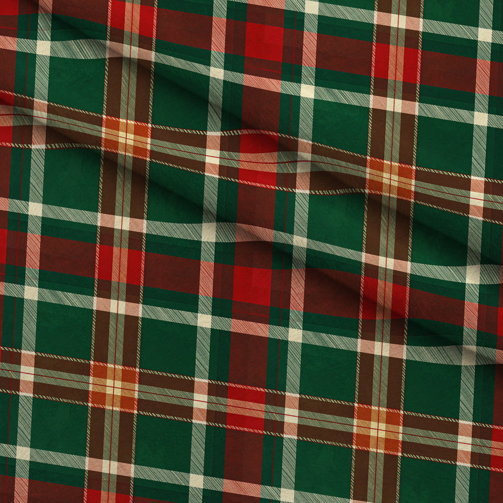 Evergreen Hearthlight Pattern 17 Minky Fabric — plush minky folded close-up preview (mv-minky-v1:lying)