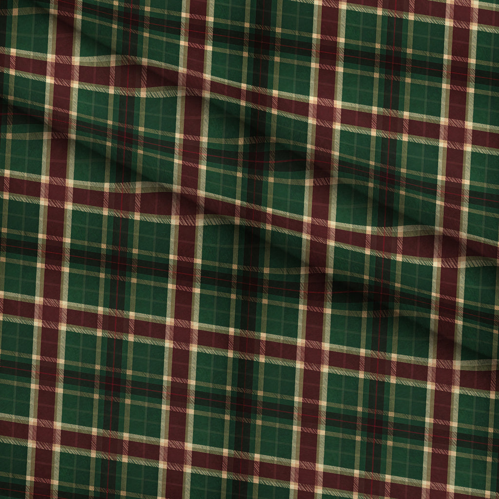 Evergreen Hearthlight Pattern 18 Minky Fabric — plush minky folded close-up preview (mv-minky-v1:lying)