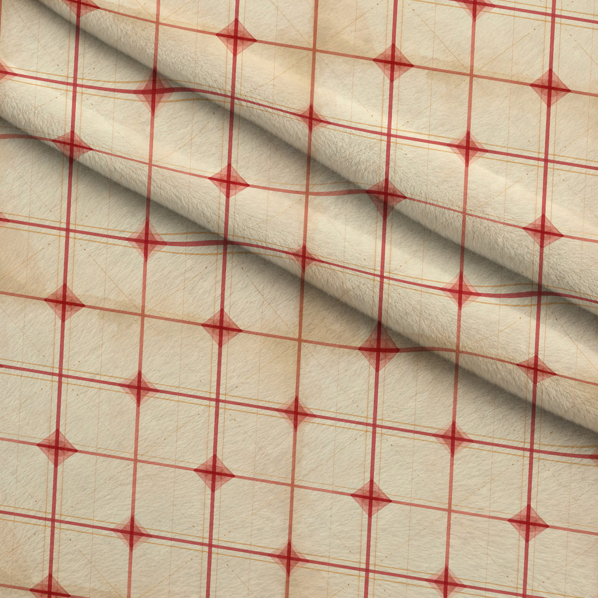 Evergreen Hearthlight Pattern 22 Minky Fabric — plush minky folded close-up preview (mv-minky-v1:lying)