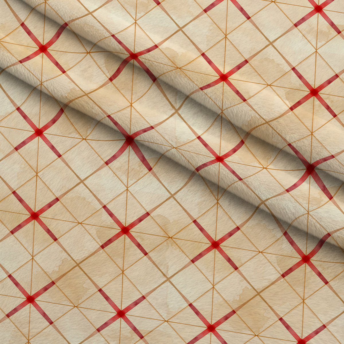 Evergreen Hearthlight Pattern 23 Minky Fabric — plush minky folded close-up preview (mv-minky-v1:lying)