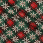 Evergreen Hearthlight Pattern 6 Minky Fabric — plush minky folded close-up preview (mv-minky-v1:lying)