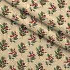 Evergreen Heirloom Pattern 10 Minky Fabric — plush minky folded close-up preview (mv-minky-v1:lying)