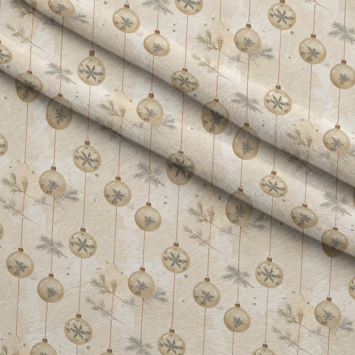 Evergreen Heirloom Pattern 29 Minky Fabric — plush minky folded close-up preview (mv-minky-v1:lying)