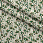 Evergreen Holiday Whimsy Pattern 1 Minky Fabric — plush minky folded close-up preview (mv-minky-v1:lying)
