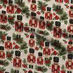 Evergreen Toy Soldiers Pattern 15 Minky Fabric — plush minky folded close-up preview (mv-minky-v1:lying)