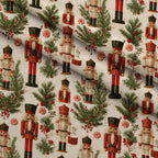 Evergreen Toy Soldiers Pattern 19 Minky Fabric — plush minky folded close-up preview (mv-minky-v1:lying)