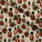 Evergreen Toy Soldiers Pattern 5 Minky Fabric — plush minky folded close-up preview (mv-minky-v1:lying)