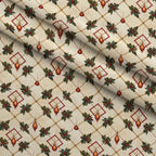 Evergreen Yuletide Hearth Pattern 20 Minky Fabric — plush minky folded close-up preview (mv-minky-v1:lying)