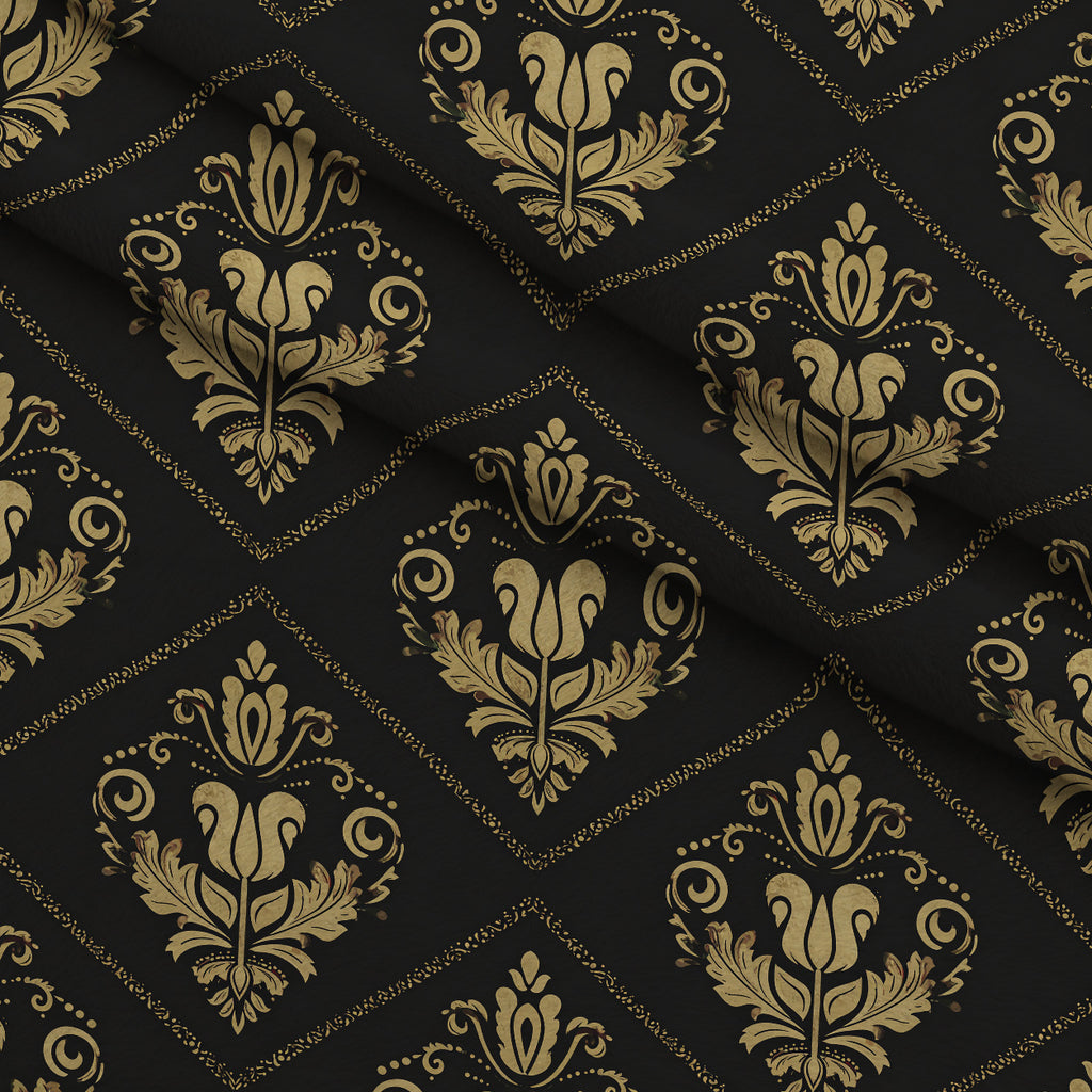 Evergreen Yuletide Hearth Pattern 4 Minky Fabric — plush minky folded close-up preview (mv-minky-v1:lying)