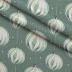 Evergreen Yuletide Pattern 11 Minky Fabric — plush minky folded close-up preview (mv-minky-v1:lying)