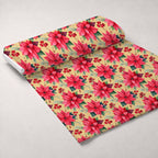 Evergreen Yuletide Pattern 14 Minky Fabric — plush minky unrolled bolt preview (mv-minky-v1:bolt)
