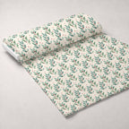 Evergreen Yuletide Pattern 21 Minky Fabric — plush minky unrolled bolt preview (mv-minky-v1:bolt)