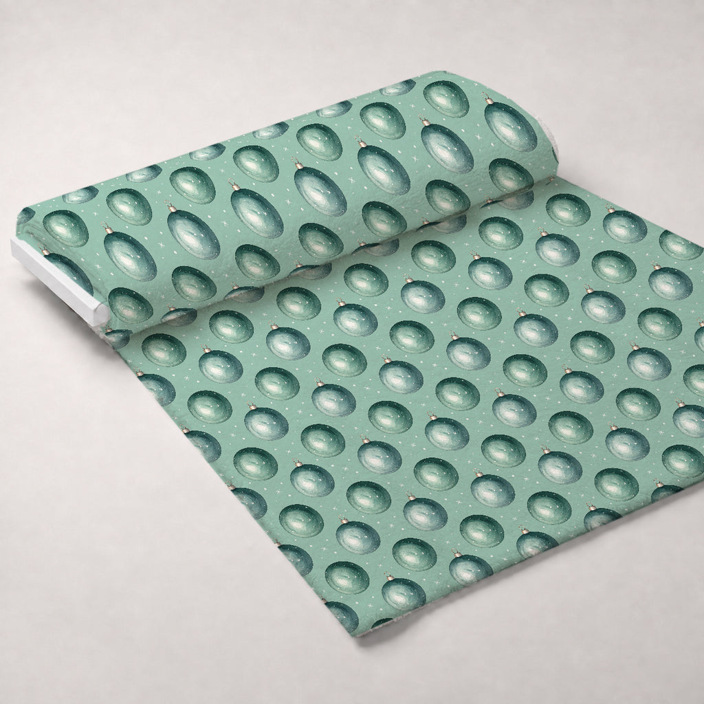 Evergreen Yuletide Pattern 27 Minky Fabric — plush minky unrolled bolt preview (mv-minky-v1:bolt)