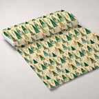 Evergreen Yuletide Pattern 29 Minky Fabric — plush minky unrolled bolt preview (mv-minky-v1:bolt)