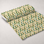 Evergreen Yuletide Pattern 30 Minky Fabric — plush minky unrolled bolt preview (mv-minky-v1:bolt)