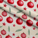 Evergreen Yuletide Pattern 6 Minky Fabric — plush minky folded close-up preview (mv-minky-v1:lying)