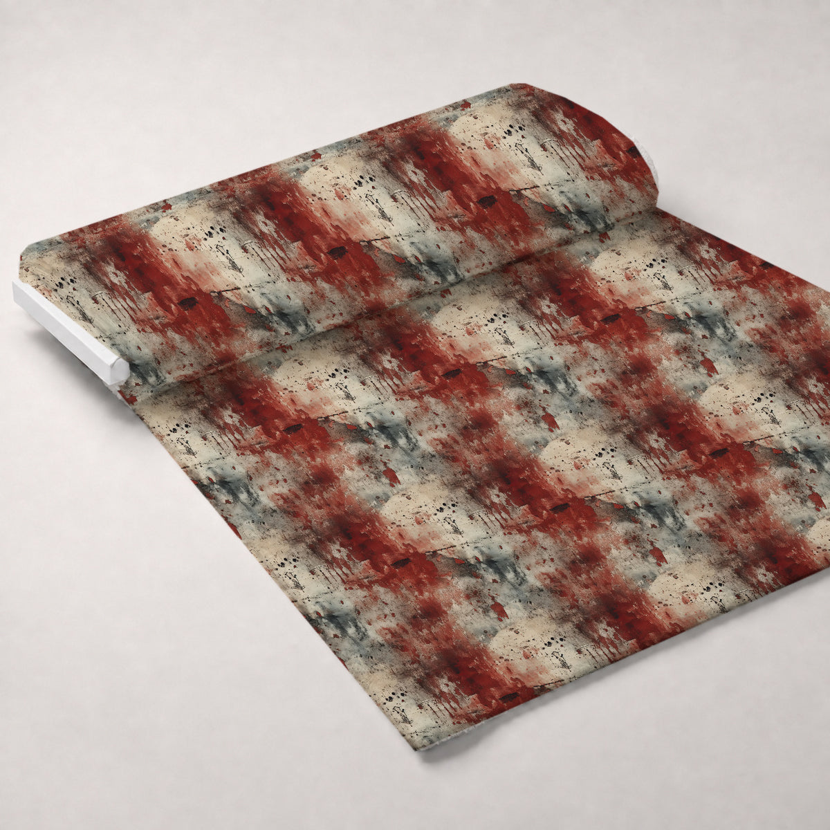Faded Fresco Pattern 10 Minky Fabric — plush minky unrolled bolt preview (mv-minky-v1:bolt)