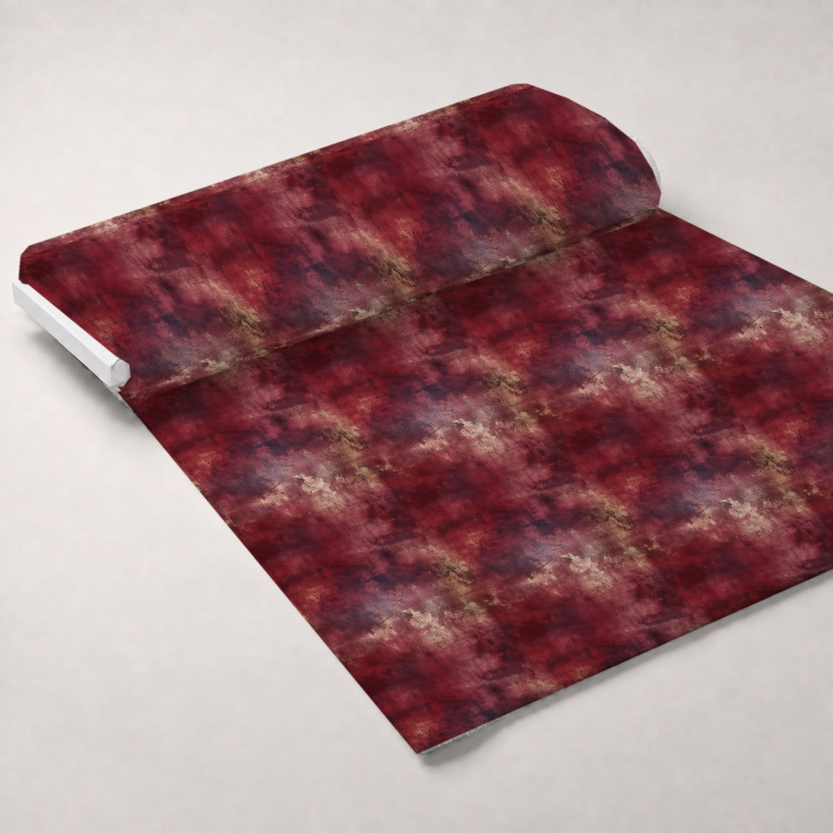 Faded Fresco Pattern 11 Minky Fabric — plush minky unrolled bolt preview (mv-minky-v1:bolt)