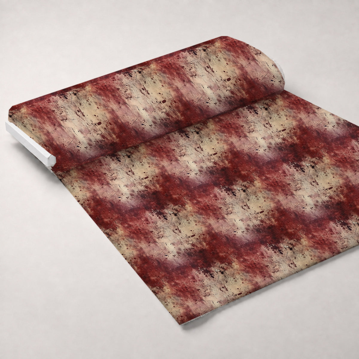 Faded Fresco Pattern 12 Minky Fabric — plush minky unrolled bolt preview (mv-minky-v1:bolt)