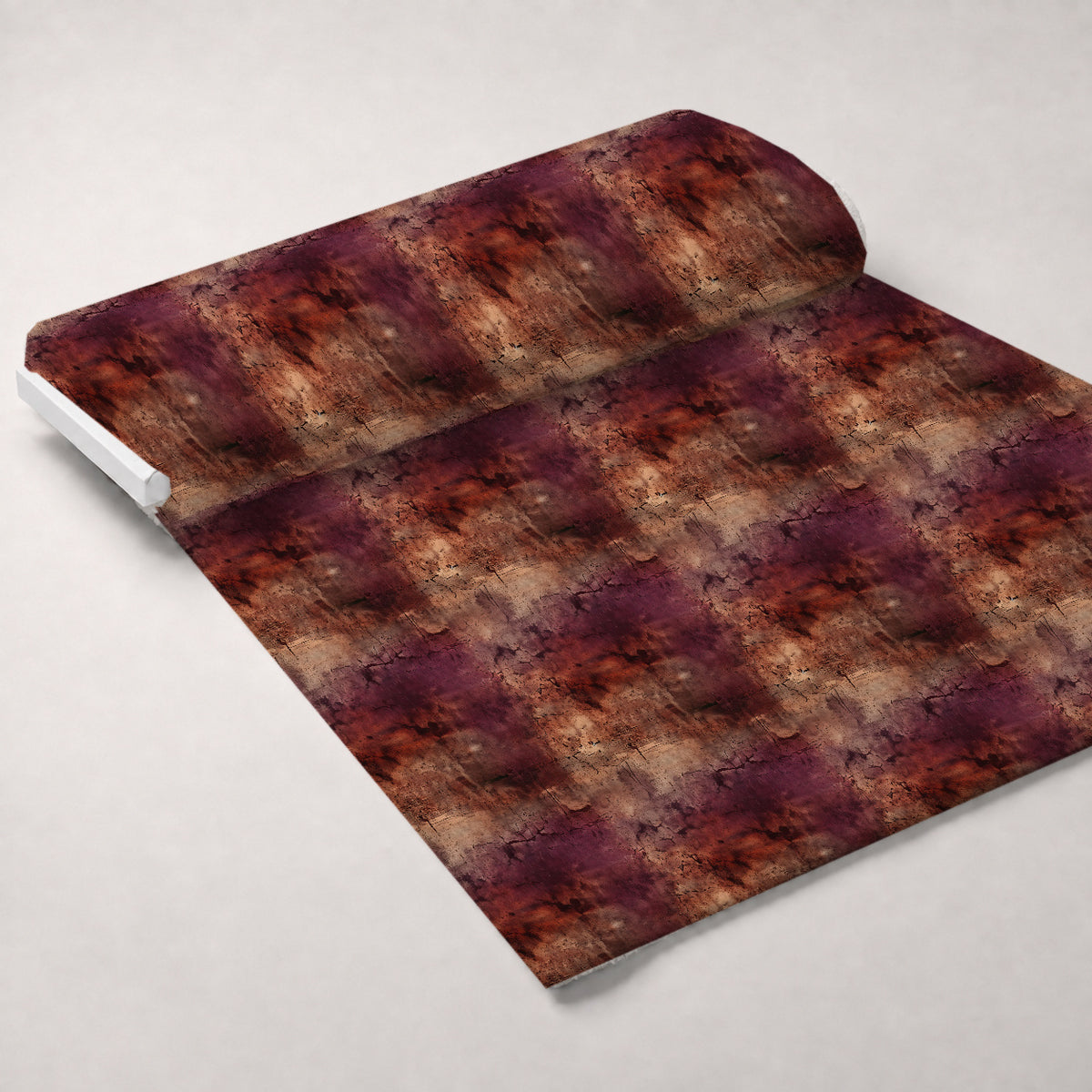 Faded Fresco Pattern 19 Minky Fabric — plush minky unrolled bolt preview (mv-minky-v1:bolt)