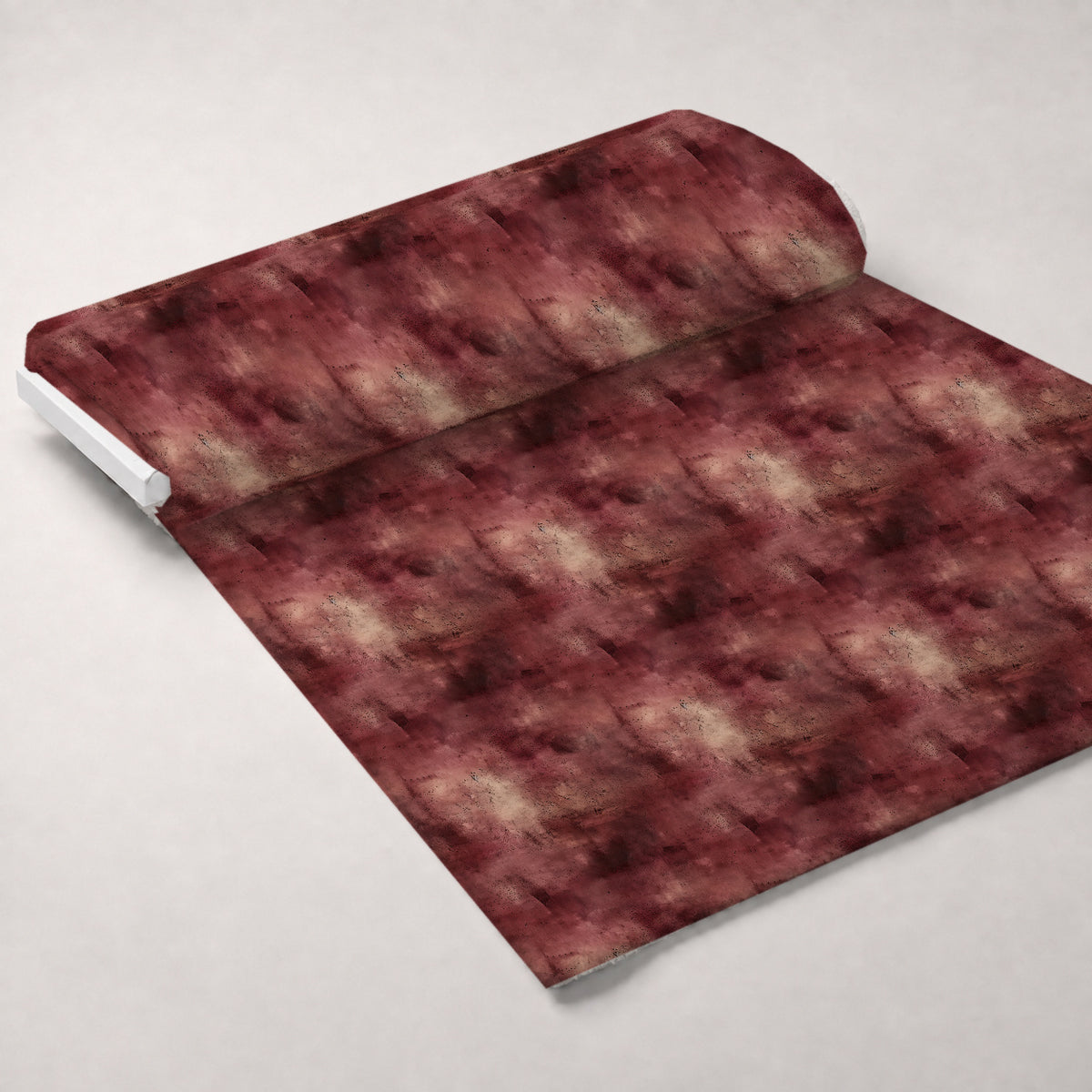 Faded Fresco Pattern 20 Minky Fabric — plush minky unrolled bolt preview (mv-minky-v1:bolt)