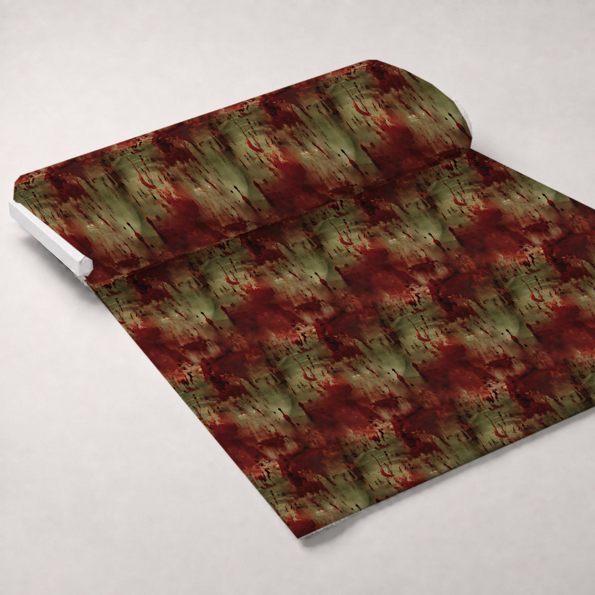 Faded Fresco Pattern 24 Minky Fabric — plush minky unrolled bolt preview (mv-minky-v1:bolt)