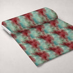 Faded Fresco Pattern 5 Minky Fabric — plush minky unrolled bolt preview (mv-minky-v1:bolt)