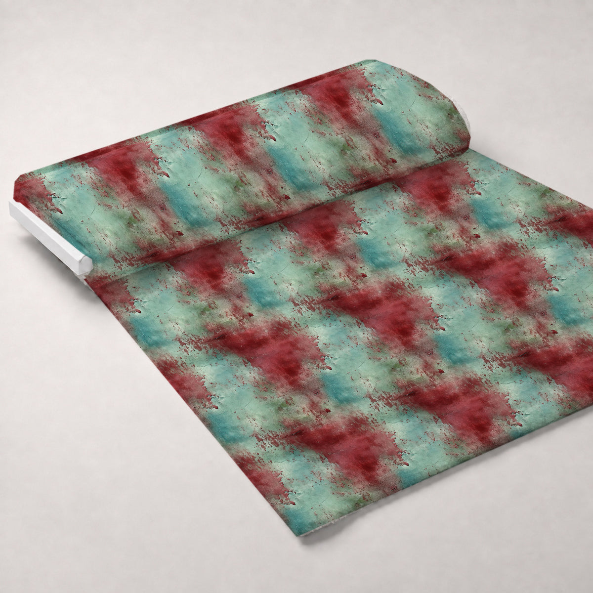 Faded Fresco Pattern 5 Minky Fabric — plush minky unrolled bolt preview (mv-minky-v1:bolt)