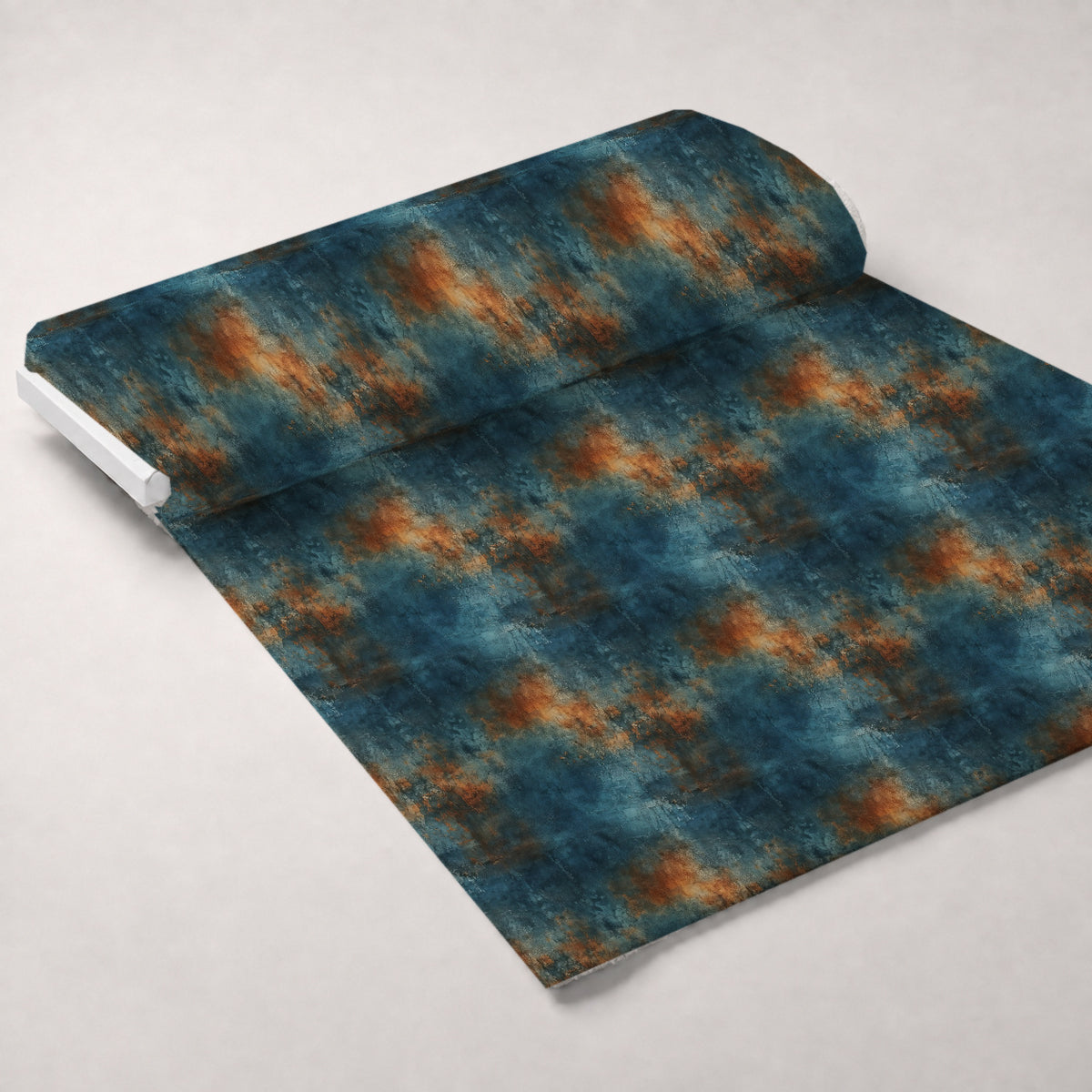Faded Fresco Pattern 8 Minky Fabric — plush minky unrolled bolt preview (mv-minky-v1:bolt)