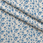 Faded Indigo Roses Pattern 13 Minky Fabric — plush minky folded close-up preview (mv-minky-v1:lying)