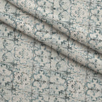 Faded Indigo Roses Pattern 17 Minky Fabric — plush minky folded close-up preview (mv-minky-v1:lying)