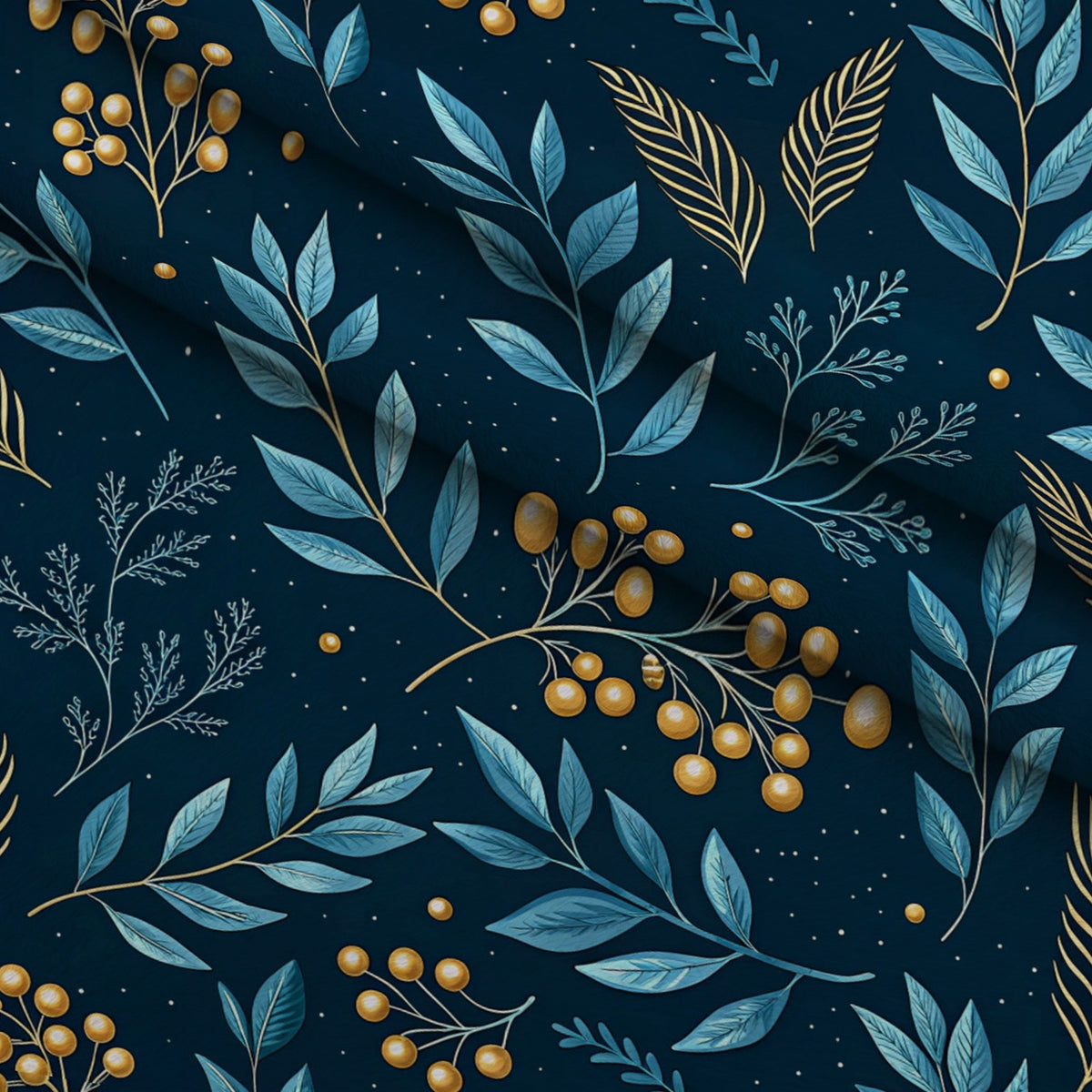 Festival of Lights Pattern 16 Minky Fabric — plush minky folded close-up preview (mv-minky-v1:lying)