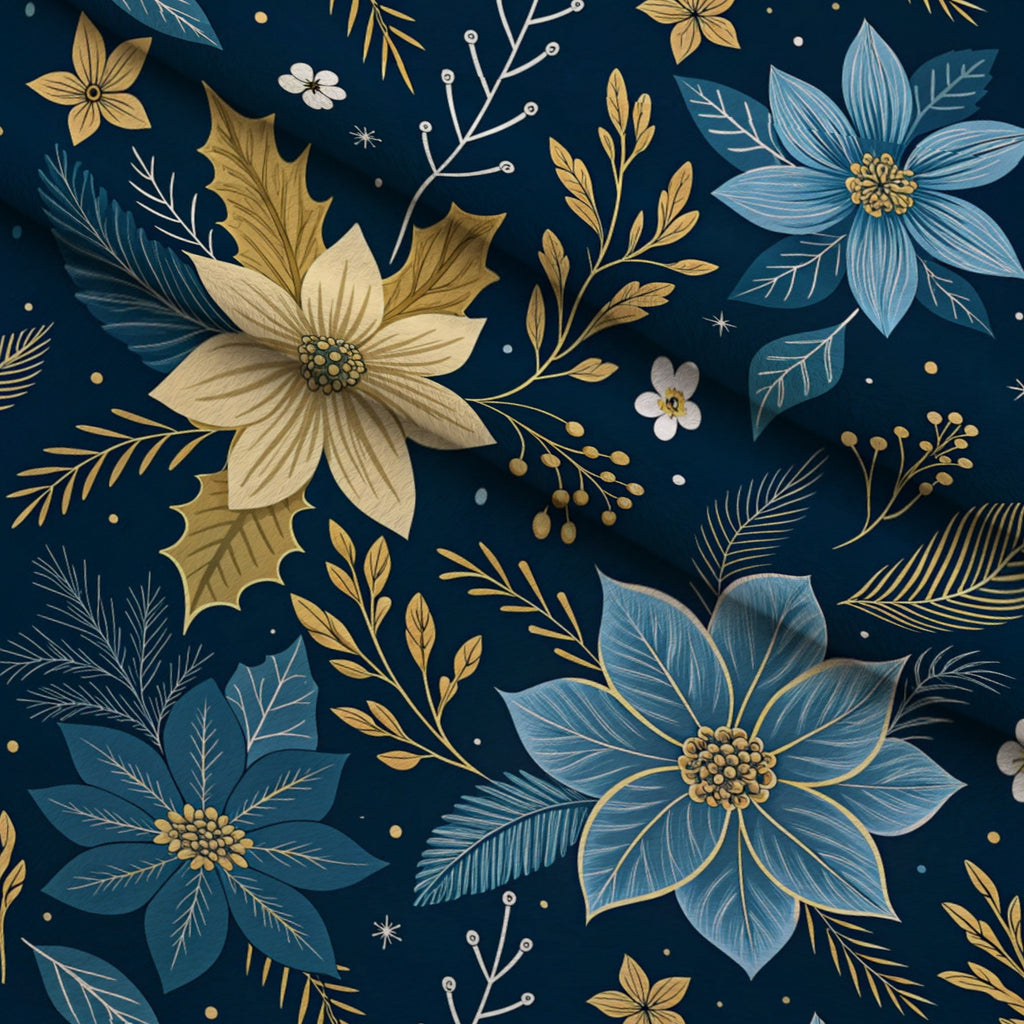 Festival of Lights Pattern 17 Minky Fabric — plush minky folded close-up preview (mv-minky-v1:lying)