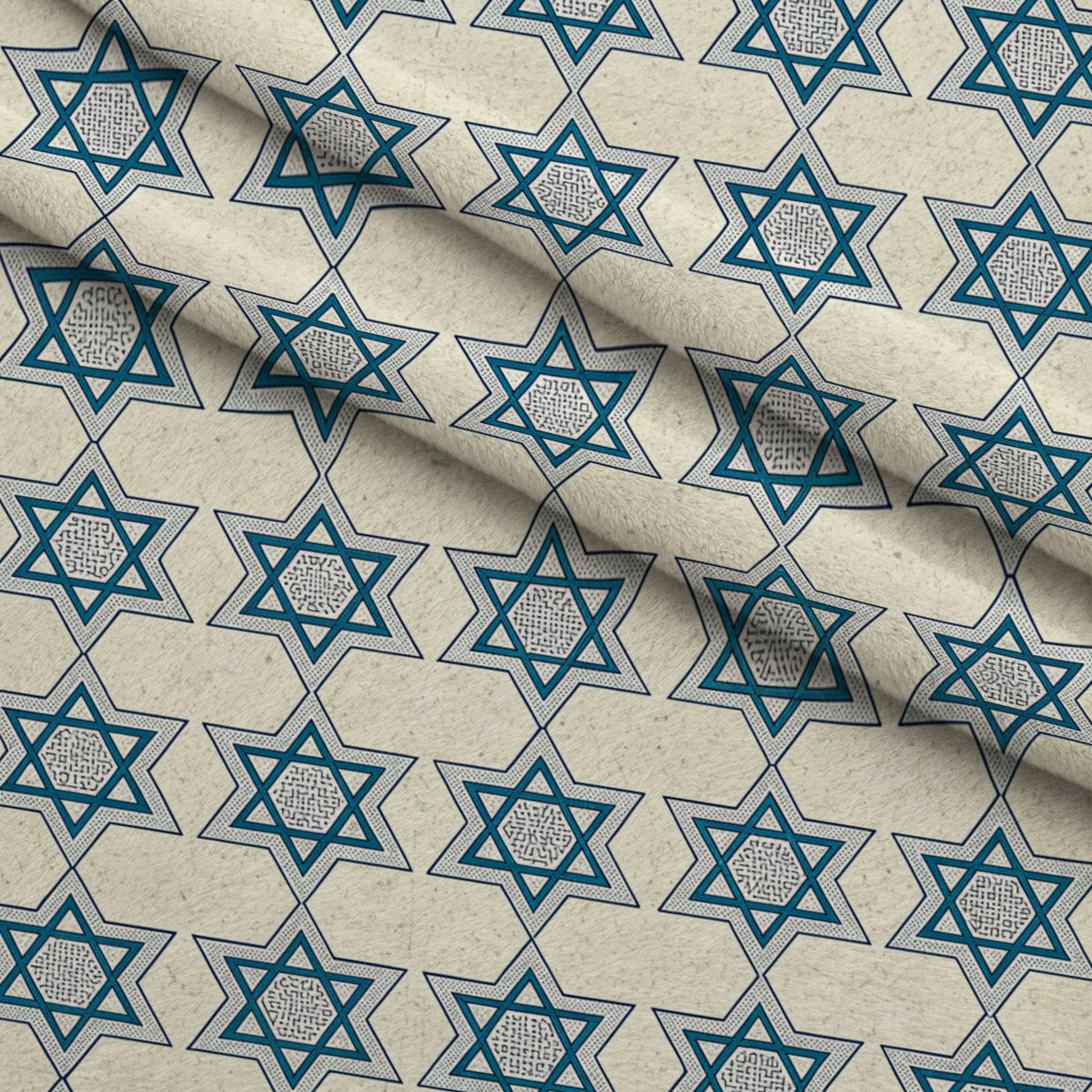 Festival of Lights Pattern 2 Minky Fabric — plush minky folded close-up preview (mv-minky-v1:lying)