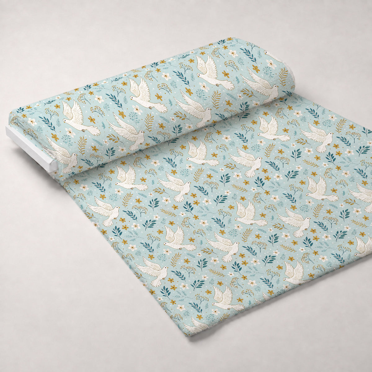 Festival of Lights Pattern 20 Minky Fabric — plush minky unrolled bolt preview (mv-minky-v1:bolt)