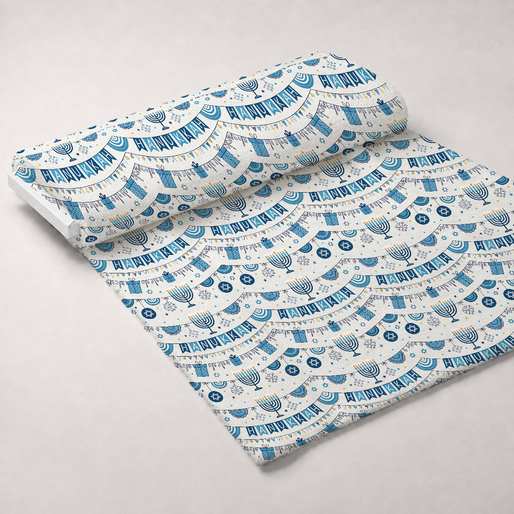 Festival of Lights Pattern 22 Minky Fabric — plush minky unrolled bolt preview (mv-minky-v1:bolt)
