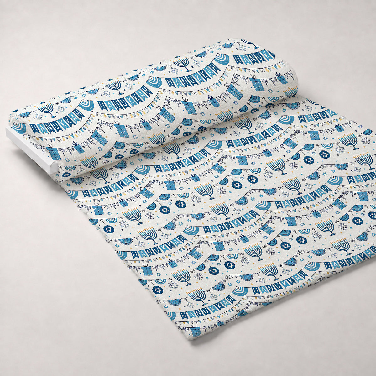 Festival of Lights Pattern 22 Minky Fabric — plush minky unrolled bolt preview (mv-minky-v1:bolt)