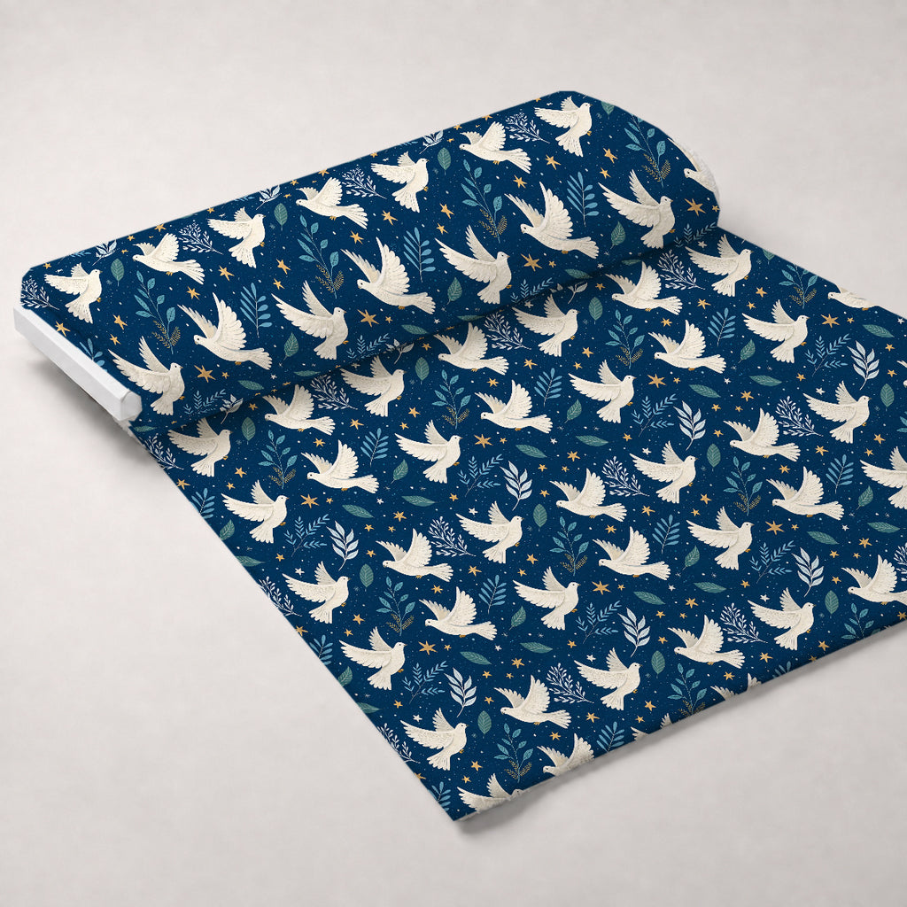 Festival of Lights Pattern 28 Minky Fabric — plush minky unrolled bolt preview (mv-minky-v1:bolt)