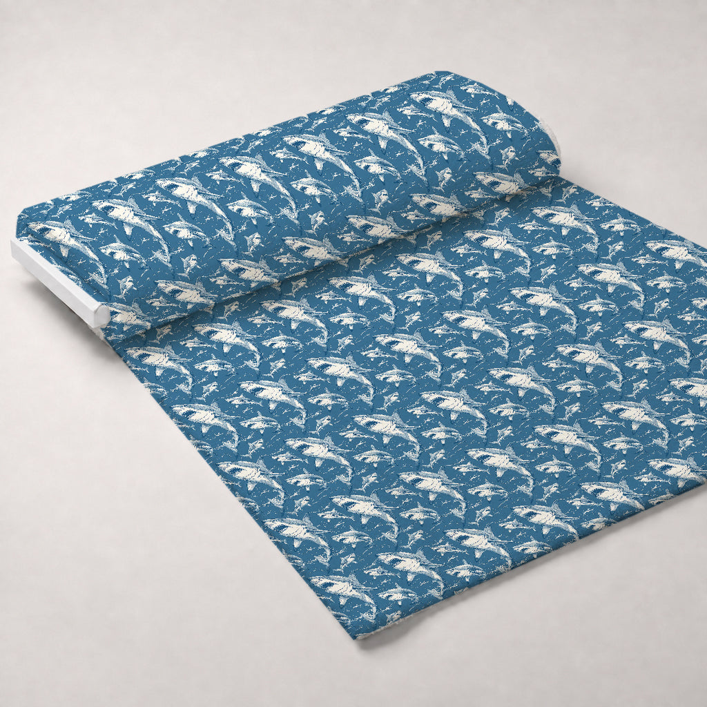 Fin Patrol Pattern 4 Minky Fabric — plush minky unrolled bolt preview (mv-minky-v1:bolt)