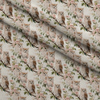 Forest Friends Pattern 2 Minky Fabric — plush minky folded close-up preview (mv-minky-v1:lying)