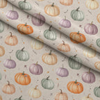 Foxes Among Falling Leaves Pattern 12 Minky Fabric — plush minky folded close-up preview (mv-minky-v1:lying)