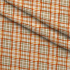 Foxes Among Falling Leaves Pattern 26 Minky Fabric — plush minky folded close-up preview (mv-minky-v1:lying)