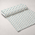 Frosted Azure Botanicals Pattern 19 Minky Fabric — plush minky unrolled bolt preview (mv-minky-v1:bolt)