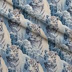 Frosted Woodland Pattern 7 Minky Fabric — plush minky folded close-up preview (mv-minky-v1:lying)
