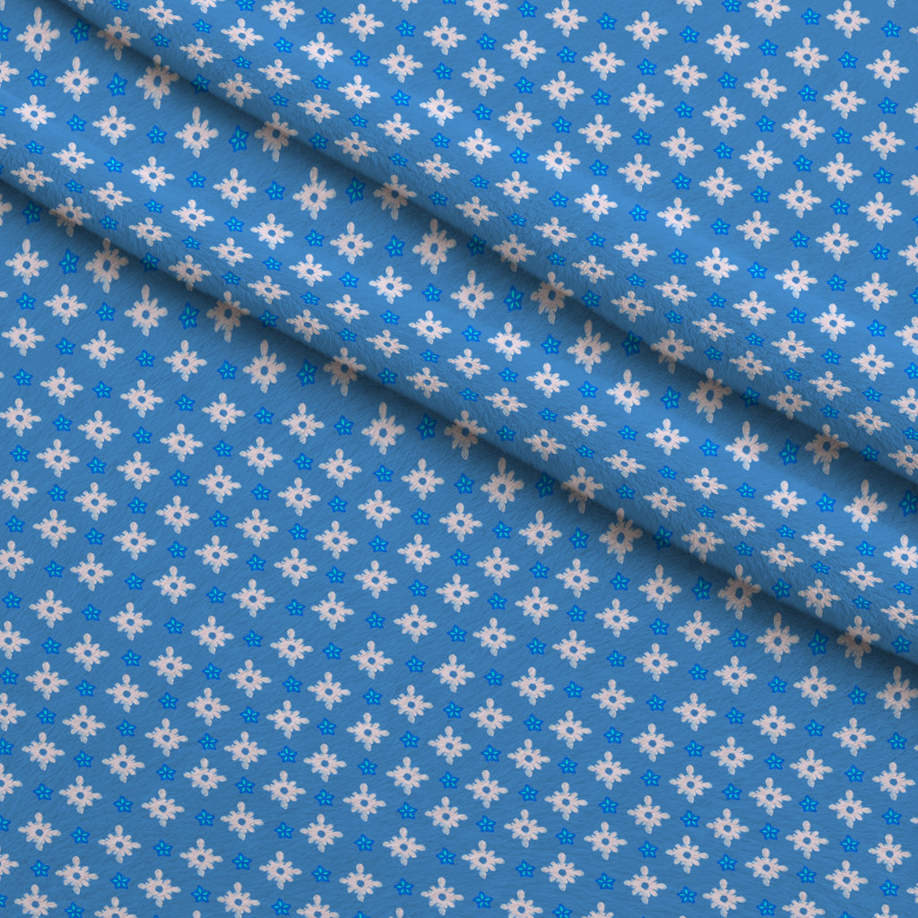 Frosty Lantern Glow Pattern 2 Minky Fabric — plush minky folded close-up preview (mv-minky-v1:lying)